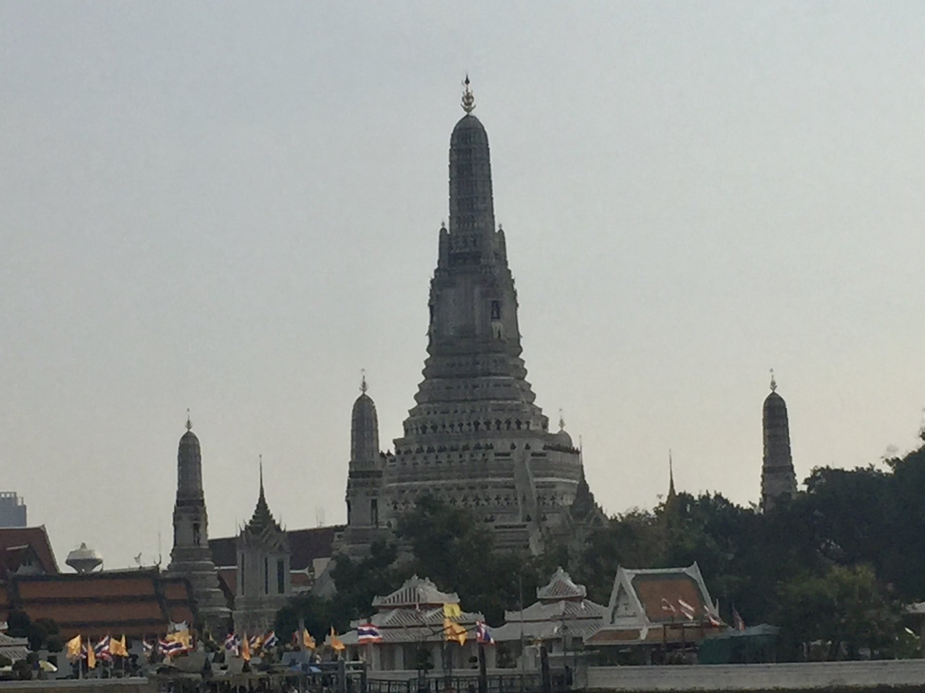 Bangkok — Wat Arun rising above the river — one of Bangkok’s unmistakable silhouettes.